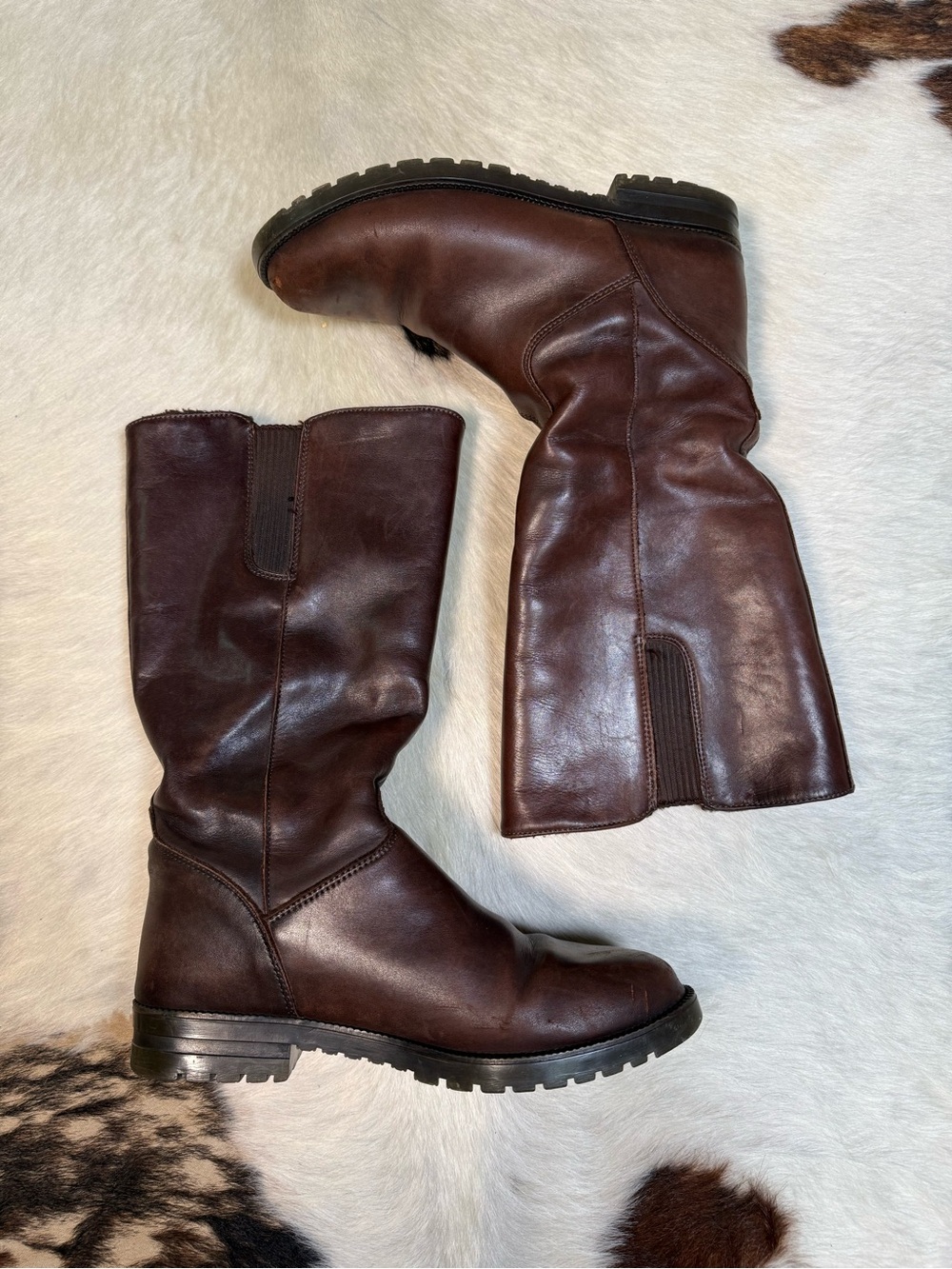 Vintage Hush Puppies Brown Waterproof Winter Boots | Women’s 8.5